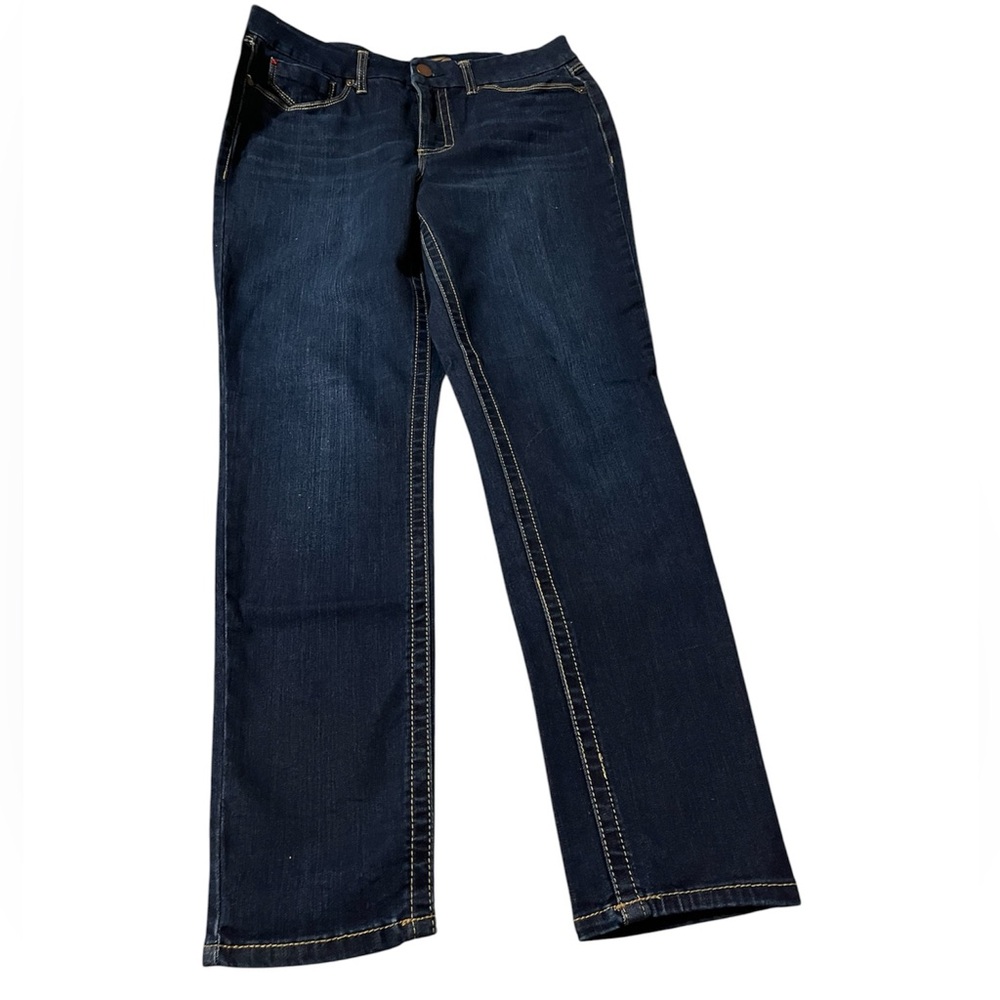 Seven7•Dark Denim High Rise Skinny Jeans